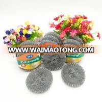 Hotselling Kitchen pot gavernized stainless steel mesh scourer 3pcs set