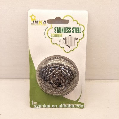 stainless steel scourer with blister