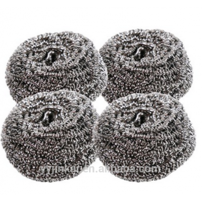 Stainless steel scourer for  BBQ  grill cleaning scourer / strong cleaning power , no debris